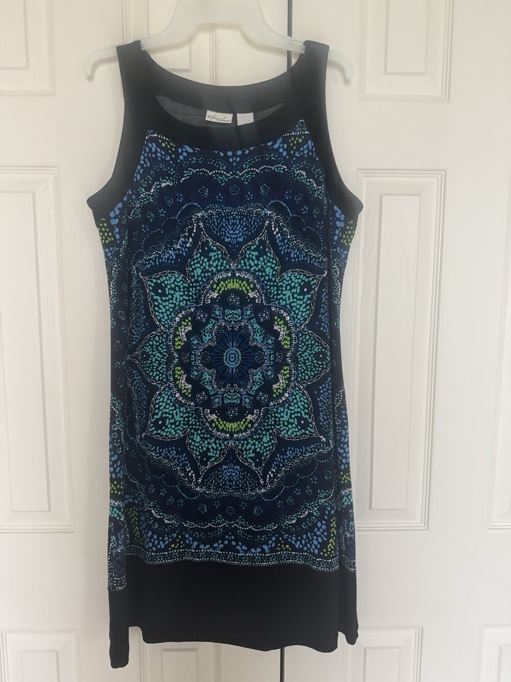 Kim Rogers Women's Scoopneck Sleeveless Dress M